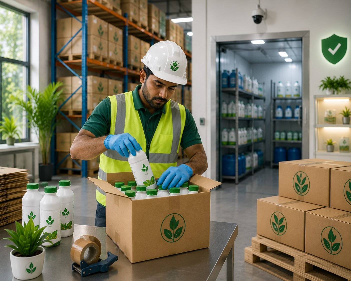 Terra Agroscience packaging and storage facility