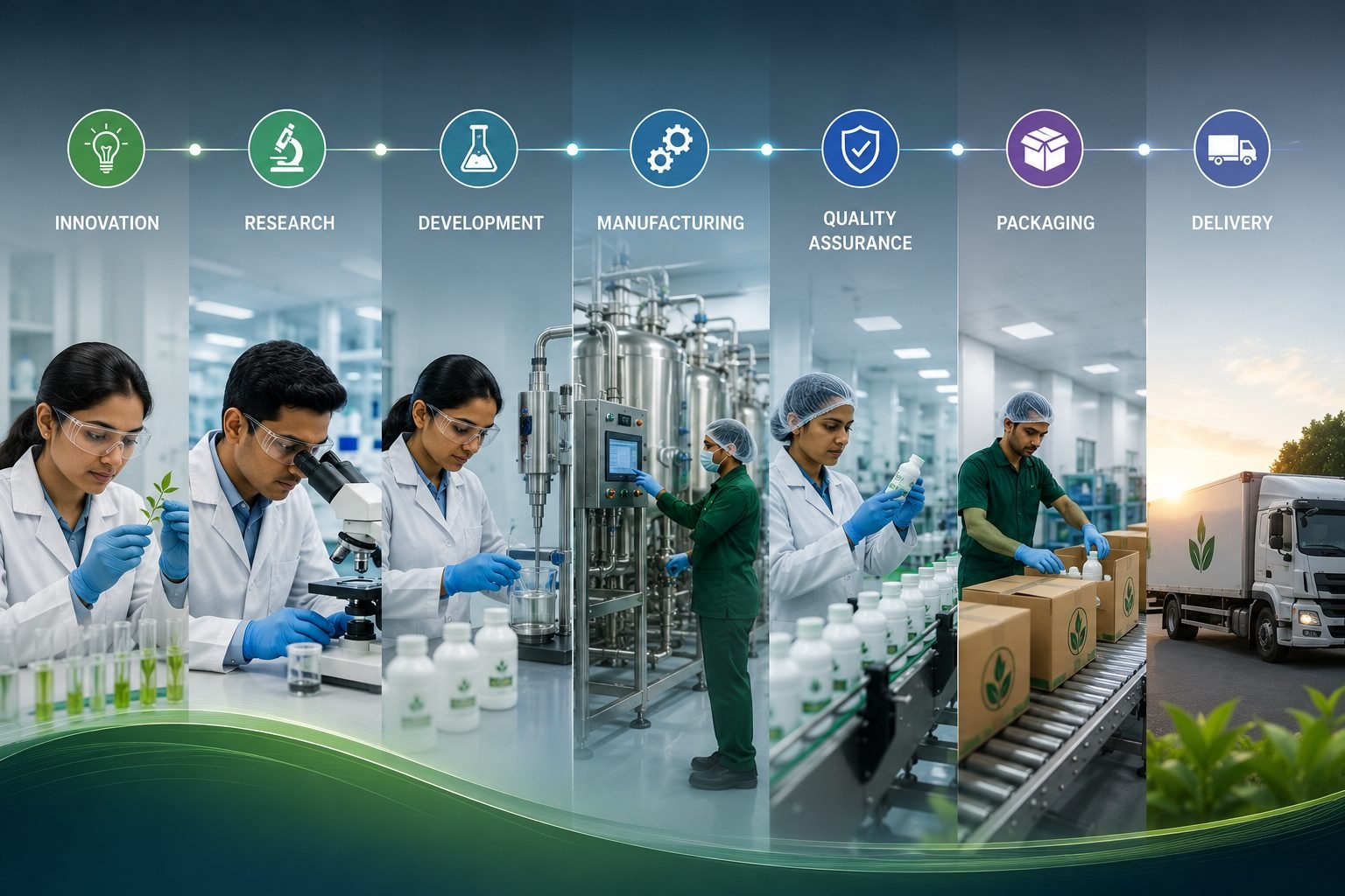 Terra Agroscience production process